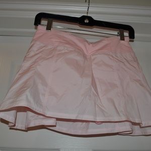 Lululemon Run In The Sun Skirt Size 4 Blush EUC